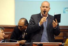 Sergio Tejada renunció a bancada de Gana Perú en el Congreso