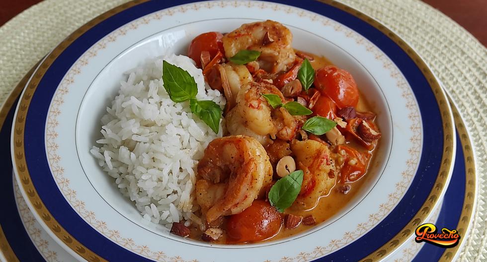 Recipe with prawns: prepare them with a delicious mix of spices from India