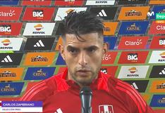 Carlos Zambrano tras empate ante Paraguay: “Estamos trabajando la idea del ‘profe’, para nosotros es algo nuevo”