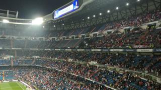 River vs. Boca: el aliento de los hinchas millonarios en el Bernabéu | VIDEO