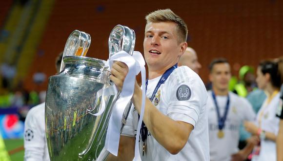 Toni Kroos ganó la Copa del Mundo del 2014 con Alemania, la Champions con el Bayern Múnich en 2013 y con el Real Madrid en el 2016 y 2017. (Foto: AP)