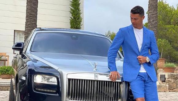 Cristiano Ronaldo afectado con la crisis de gasolina en Reino Unido. (Foto: Instagram de Cristiano Ronaldo)