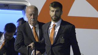 Del Bosque se refirió a la polémica entre Piqué y Arbeloa