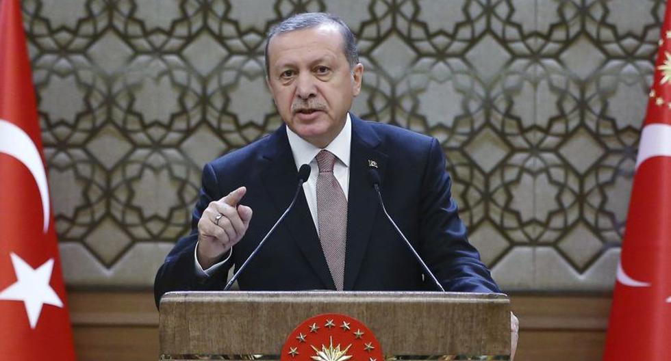 Recep Tayyip Erdogan. (Foto: EFE)