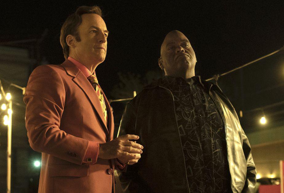 Bob Odenkirk es Jimmy McGill y Lavell Crawford es Huell Babineaux en "Better Call Saul" (Foto: AMC)