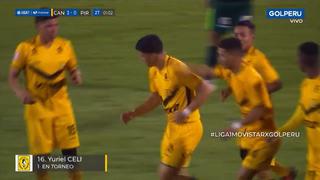 Yuriel Celi convirtió su primer gol en la Liga 1 con la Academia Cantolao | VIDEO