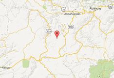 Ayacucho: Sismo de 4,4 grados se produjo sin ser percibido