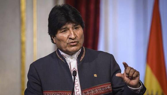 "Estamos preparados para enfrentar las mentiras y derrotar las políticas del imperio para saquear nuestros recursos naturales", señaló el mandatario Evo Morales. (Foto: EFE)