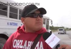 México: hombre predice accidente vehicular mientras daba una entrevista en vivo