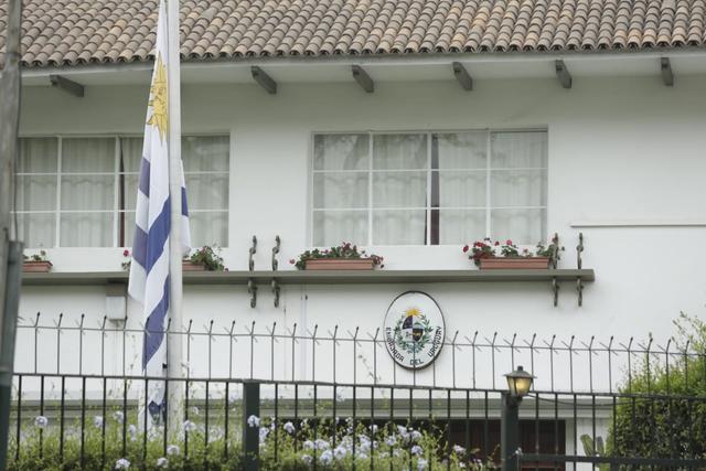 Alan garcía permanece en la embajada de Uruguay. (Foto: Anthony Niño De Guzmán)