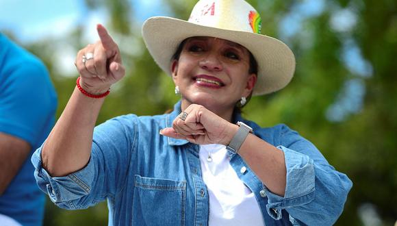 Xiomara Castro es la primera presidenta de Honduras. (ORLANDO SIERRA / AFP).