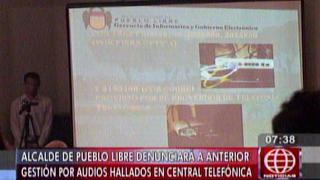 Pueblo Libre: sistema de interceptación telefónica en municipio