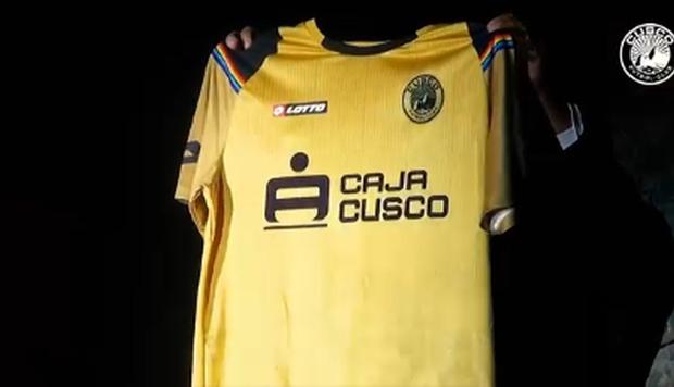 La nueva camiseta de Cusco FC en todo su esplendor | Foto: Cusco FC