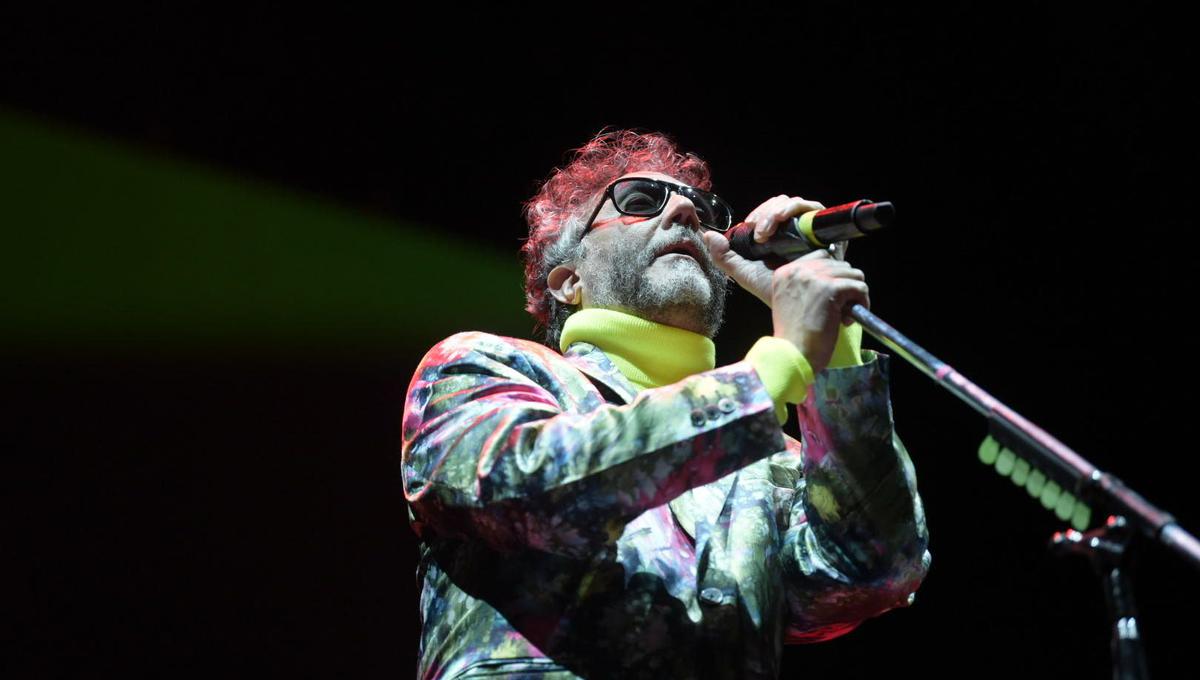 Fito Páez en el escenario de Viva X el Rock. (Foto: El Comercio / Gabriela Delgado)