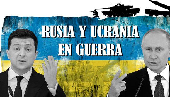 Rusia y Ucrania en guerra