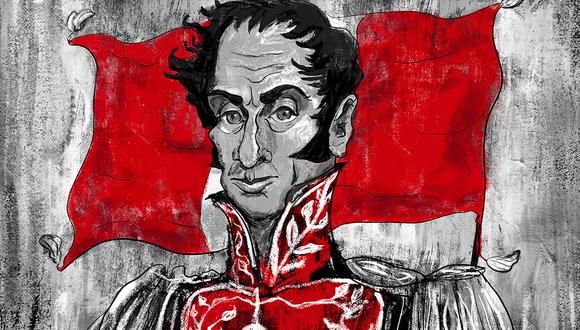El 17 de diciembre de 1830, en Santa Marta, Colombia, murió el libertador Simón Bolívar. (Ilustración: Giovanni Tazza)
