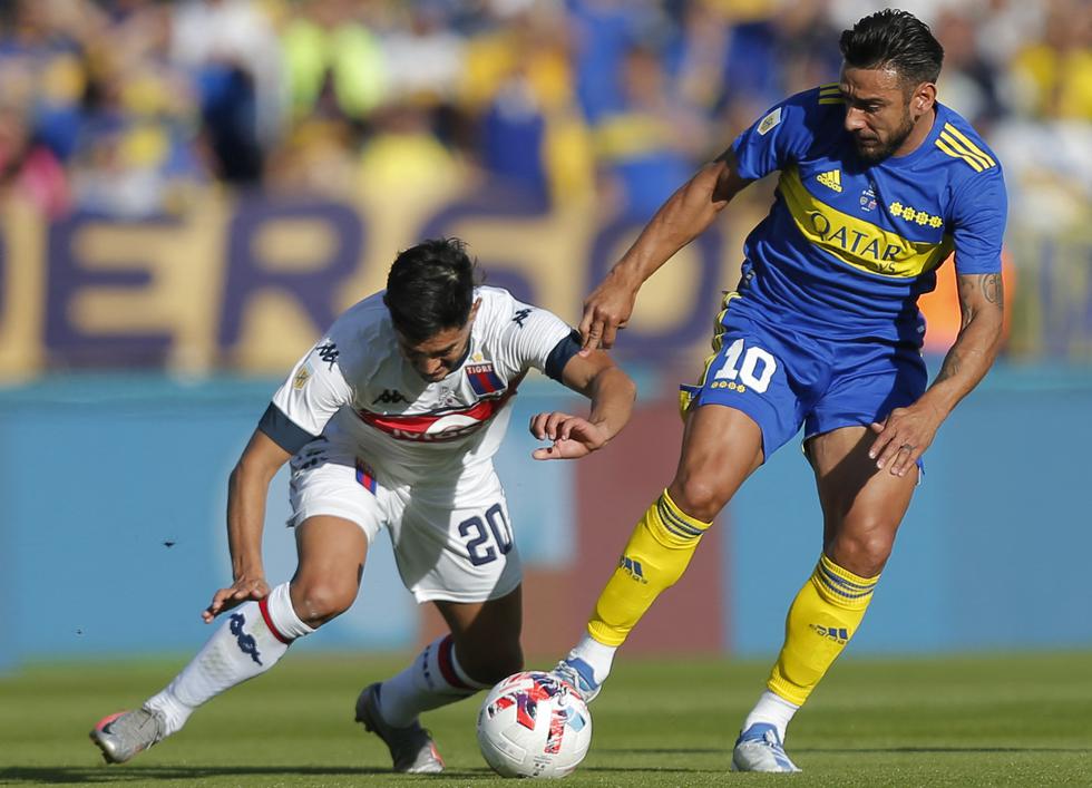 Boca vs. Tigre por la final de Copa de la Liga. Fuente: AFP