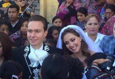Anahí y Manuel Velasco se casaron en Chiapas, México