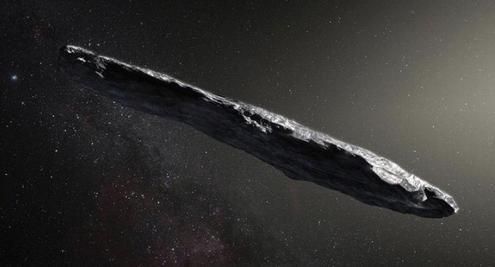 Oumuamua es el primer asteroide detectado que no proviene del Sistema Solar. (Foto: NASA)