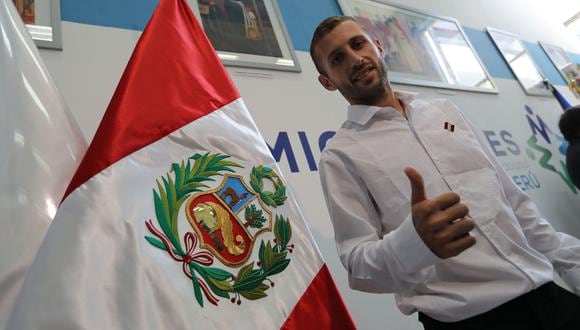 Horacio Calcaterra, la sorpresa de la última convocatoria de la selección peruana, aseguró que se esforzará al máximo en los amistosos del mes próximo. (Foto: USI)