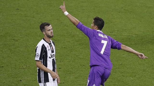 Cristiano Ronaldo corre a celebrar su gol. (Foto: Agencias)