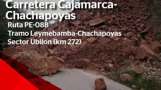 Sismo en Loreto: MTC reabre la carretera que une Cajamarca y Chachapoyas