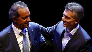 Debate en Argentina: Duros ataques entre Scioli y Macri [VIDEO]