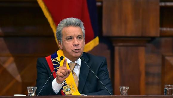 Presidente de Ecuador irritado por denuncia de abusos en protesta de octubre. (Foto: AFP)