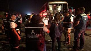 Pasamayo: segundo choque entre bus y tráiler dejó dos muertos
