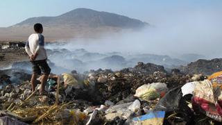 Quema de basura en botadero afecta a 600 mil lambayecanos