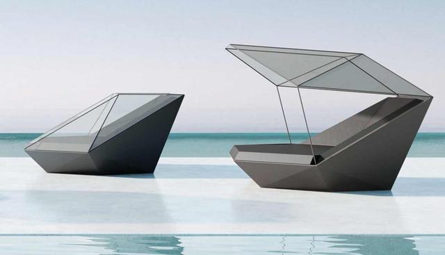 Inclínate por los muebles de terraza de polietileno para amoblar el espacio más fresco de tu casa. (Foto: Vondom)