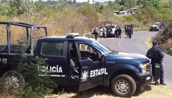 El enfrentamiento ocurrió en la localidad de Texcaltitlán. (El Universal de México, GDA).