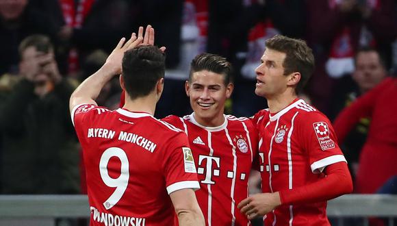 Bayern Múnich se medirá ante Borussia Dortmund esta mañana (11:30 a.m. EN VIVO ONLINE por ESPN), por la jornada 28 del torneo. (Foto: AP)