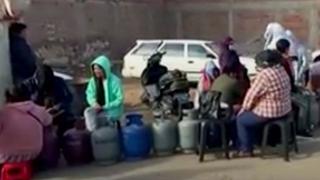 Tacna: se registran largas colas para adquisición de gas doméstico