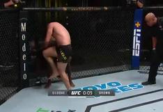 UFC Fight Night: Así fue el brutal KO de Vicente Luque para derrotar a Randy Brown en Las Vegas | VÍDEO