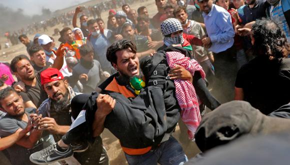 Palestina acusa a Israel de cometer "horrible masacre" en Gaza. (AFP).