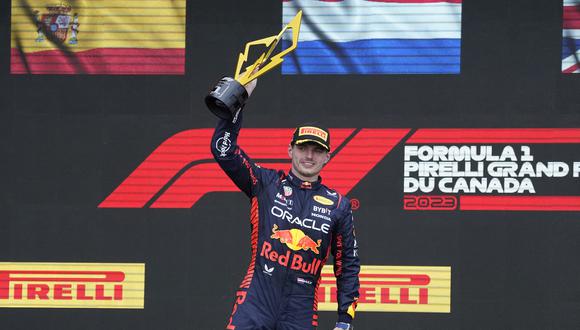 Max Verstappen (Red Bull), logró este domingo un rotundo triunfo en el Gran Premio de Canadá. (Foto: AFP)