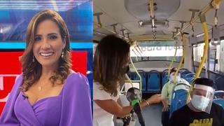 Alvina Ruiz recuerda su pasado como cobradora de bus: “Me dio mucha calle”