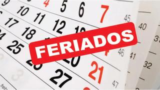 Revisa la lista de feriados 2022 en el Perú: ¿cuándo es el próximo día no laborable?