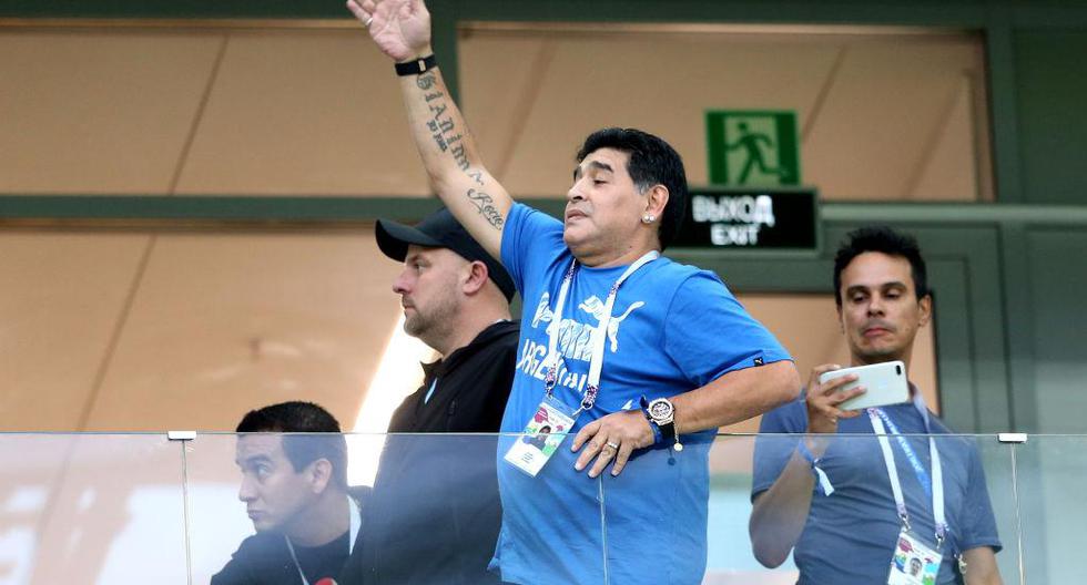 Diego Maradona, destacó que México, por el nivel mostrado, no tendrá problemas enfrentando a Suecia | Foto: Getty Images