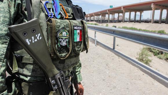 México envía casi 15.000 soldados y militares a la frontera con Estados Unidos por migrantes. (AFP).