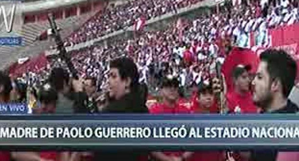 Paolo Guerrero y la gran cantidad de hinchas en el Estadio Nacional para pedir a la FIFA que juegue el Mundial Rusia 2018. (Video: Canal N - YouTube)