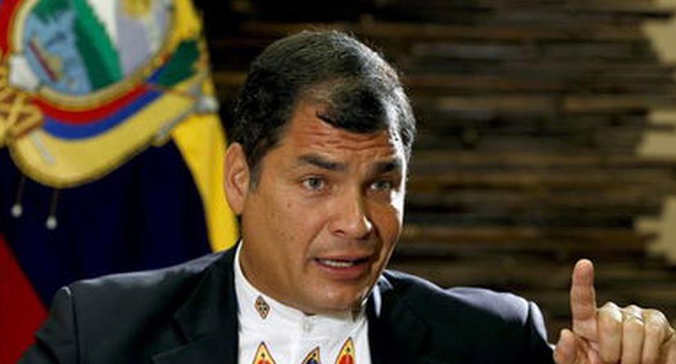 Rafael Correa, presidente de Ecuador (EFE)
