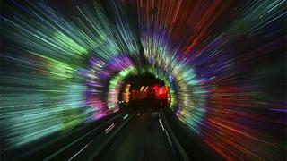 Curioso paseo: Este túnel es una popular atracción china