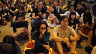 No habrá diálogo en Hong Kong hasta que cesen las protestas