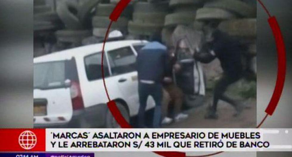 La víctima ya realizó la denuncia. (Foto: Captura/América Noticias)