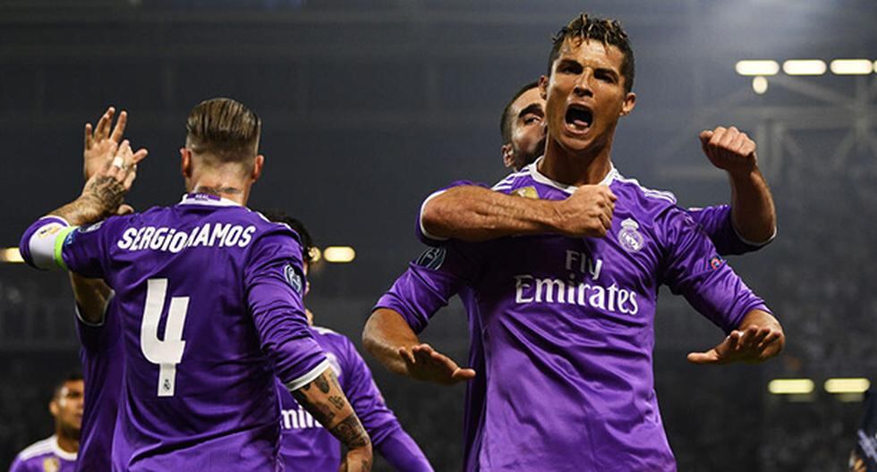 Cristiano Ronaldo abre la cuenta en la final Real Madrid vs Juventus. (Foto: Getty Images)