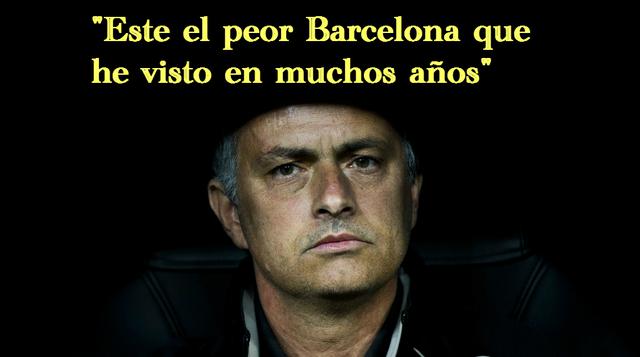 Las diez frases de José Mourinho dedicadas al Barcelona - 1
