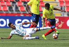 Ecuador vence 1-0 a Argentina y lo complica en el Sudamericano Sub 20 de Chile
