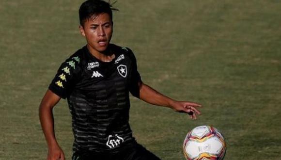 Alexander Lecaros fue anunciado como jugador de Botafogo en enero pasado. (Foto: Botafogo)